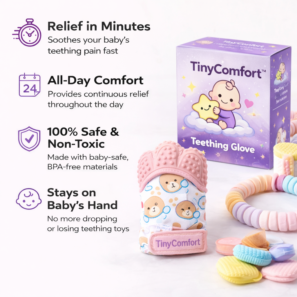 TinyComfort™ Teething Glove [FREE TODAY]